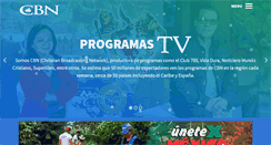 Desktop Screenshot of cbnlatino.com