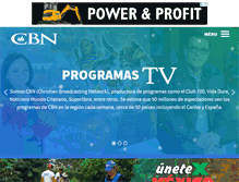 Tablet Screenshot of cbnlatino.com